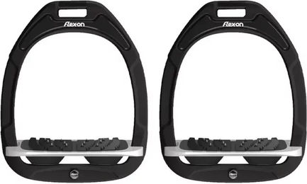 Flex-On Ultra-Grip Steigbügel Green Composite Schwarz Grau – Bild 1 von 1