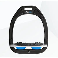 Produktbild von Flex-On Ultra Grip Steigbügel Green Composite Schwarz Grau Blau