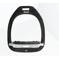 Produktbild von Flex-On Ultra Grip Steigbügel Green Composite Schwarz Grau Weiß