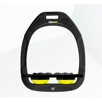 Produktbild von Flex-On Ultra Grip Steigbügel Green Composite Schwarz/Schwarz/Grün