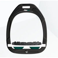 Produktbild von Flex-On Ultra Grip Steigbügel Green Composite Schwarz Weiß Grün
