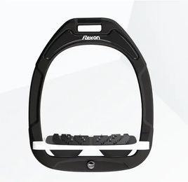 Flex-On Ultra Grip Steigbügel Green Composite Schwarz Weiß Schwarz – Bild 1 von 1