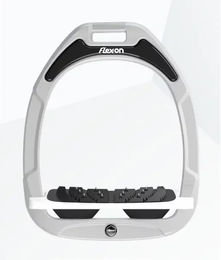 Flex-On Ultra Grip Steigbügel Green Composite Weiß Schwarz – Bild 1 von 1
