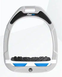 Flex-On Ultra Grip Steigbügel Green Composite weiß/weiß/blau – Bild 1 von 1
