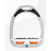 Produktbild von Flex-On Ultra Grip Steigbügel Green Composite Weiß/Weiß/Orange