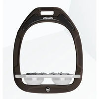 Produktbild von Flex-On Ultra Grip Steigbügel Platte aus Green Composite in Braun Grau Weiß