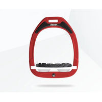 Produktbild von Flex-On Ultra Grip Steigbügel schräg Green Composite Bordeaux Weiß