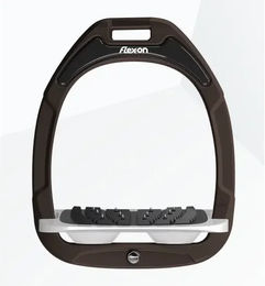 Flex-On Ultragreifer Kippsteigbügel aus Green Composite in Braun Grau Weiß – Bild 1 von 1