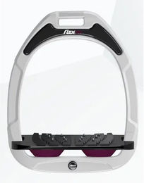 Flex-On Ultragrip Sättel mit Neigung Green Composite Weiß Schwarz Plum – Bild 1 von 1