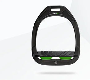 Flex-On Ultragrip Steigbügel Green Composite Grün/Schwarz/Grün – Bild 1 von 1