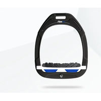 Produktbild von Flex-On Ultragrip Steigbügel Green Composite in Grün Weiß Blau