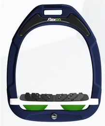 Flex-On Ultragrip Steigbügel Green Composite Marine Weiß Grün – Bild 1 von 1