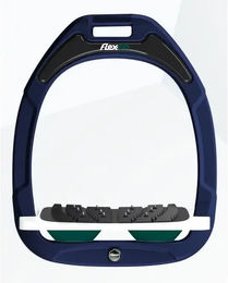 Flex-On Ultragrip Steigbügel Green Composite Marine Weiß Grün – Bild 1 von 1