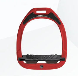 Flex-On Ultragripe Steigbügel Green Composite in Rot Schwarz Braun – Bild 1 von 1