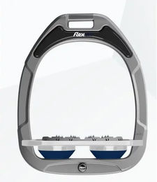 Flex-On Ultrasport Sattelbügel aus Aluminium in Grau und Marineblau mit Green Composite – Bild 1 von 1