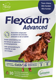 Flexadin Advanced Funktionssnack für Hunde mit Huhn zur Unterstützung der Gelenke 30 Stück – Bild 1 von 1