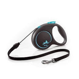 flexi Black Design Seil-Hundeleine Blau Größe M 5 m - 5 m – Bild 1 von 13