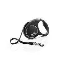 Produktbild von flexi Black Design Seil-Leine für Hunde Schwarz Größe M 5 m - 5 m