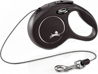 flexi Cat New Classic Seil-Leine für Katzen Schwarz 3 m XS - 1 Stk. – Bild 1 von 12