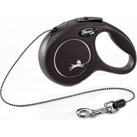 Produktbild von flexi Cat New Classic Seil-Leine für Katzen Schwarz 3 m XS - 1 Stk.