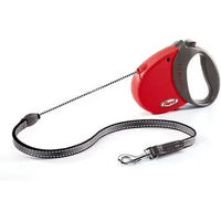 Produktbild von Flexi Comfort Rollleine für Hunde mit Gurtband in Rot 2-5 m