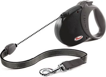 Flexi Comfort Rollleine für Hunde mit Gurtband in Schwarz Größe L – Bild 1 von 1