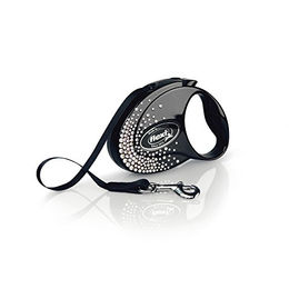 flexi Glam Splash Crystal Rollleine S mit Gurtband 3m - 3 m – Bild 1 von 5