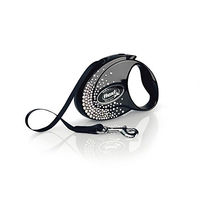 Produktbild von flexi Glam Splash Crystal Rollleine S mit Gurtband 3m - 3 m