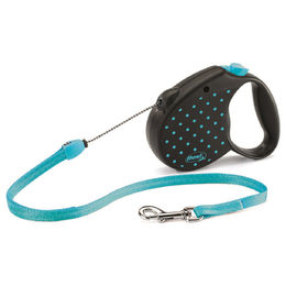 Produktbild von Flexi Mini Rollleine Design Seilleine Blau Größe S - 5 m