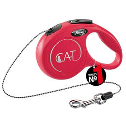 flexi New Classic Cat Seil Katzenleine rot 3 m - 3 m – Bild 1 von 10