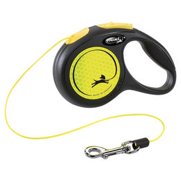 Produktbild von Flexi New Classic Rollleine Seil XS 3 m Neon Gelb Schwarz