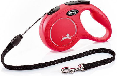 flexi New Classic Seil-Rollleine für Hunde in Rot, Größe M, 5 m Länge - 5 m – Bild 1 von 13