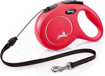 flexi New Classic Seil-Rollleine für Hunde, Rot, Größe M, 8 m - 8 m – Bild 1 von 13