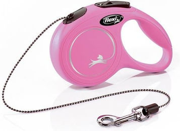 flexi New Classic XS Seil-Rollleine für kleine Hunde in Rosa 3m - 3 m – Bild 1 von 12