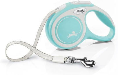 Flexi New Comfort Rollleine aus Gurtband für kleine Hunde XS 3 m Hellblau - 3 m – Bild 1 von 2