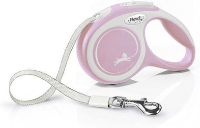 Flexi New Comfort Rollleine aus Gurtband für kleine Hunde XS 3 m Rosa - 3 m – Bild 1 von 13