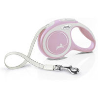 Produktbild von Flexi New Comfort Rollleine aus Gurtband für kleine Hunde XS 3 m Rosa - 3 m