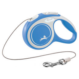 flexi New COMFORT Rollleine Seil blau Größe XS für mittlere Rassen - 3 m – Bild 1 von 5