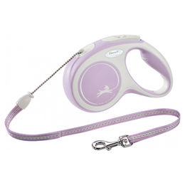 Produktbild von flexi New COMFORT Rollleine Seil für Hunde Rosa Größe M - 3 m