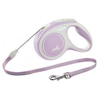 Produktbild von flexi New COMFORT Rollleine Seil für Hunde Rosa Größe M - 3 m