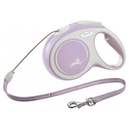 Produktbild von flexi New COMFORT Rollleine Seil Rosa Größe M für Hunde mittlerer Rassen - 8 m