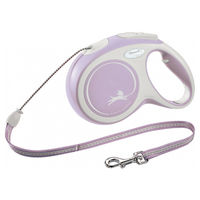 Produktbild von flexi New COMFORT Rollleine Seil Rosa Größe M für Hunde mittlerer Rassen - 8 m