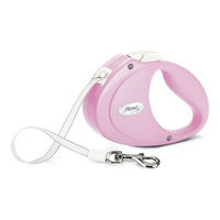 Produktbild von Flexi Puppy Rollleine für Welpen und Katzen mit Gurtband Rosa XS 2m - 2 m