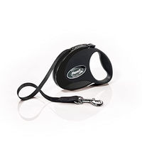 Produktbild von Flexi Rollleine aus Leder Schwarz 117,8 g - 117,8 g