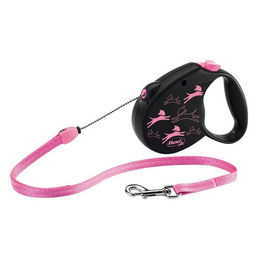 Produktbild von Flexi Rollleine Color Pink für kleine Hunde 5m