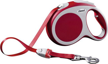flexi Rollleine für Hunde aus Nylon in Rot Größe L – Bild 1 von 2