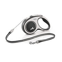 Produktbild von Flexi Rollleine für Hunde Schwarz Small mit weichem Griff