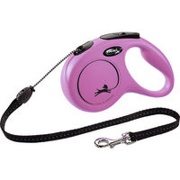Produktbild von Flexi Rollleine New Classic Seil Rosa 5m Grösse M - 5 m