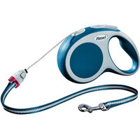 Produktbild von Flexi Rollleine New Comfort S für kleine Hunde aus Nylon in Blau