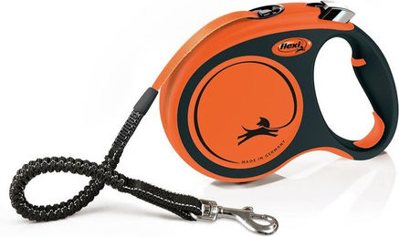 Flexi Xtreme Hundeleine Rollleine mit Gurtband Schwarz Orange 5 m Größe L für Hunde bis 65 kg - 5 m – Bild 1 von 13
